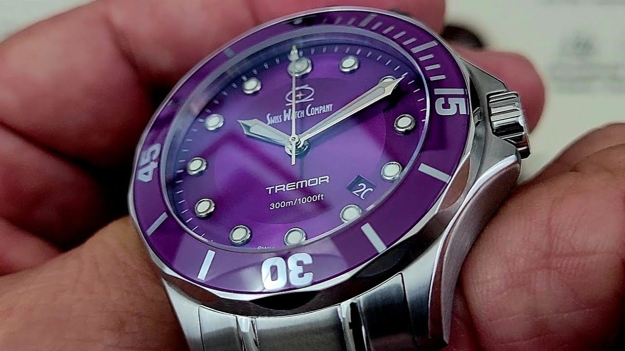 Swiss Watch Company-Tremor Diver (perfectly sized offering)