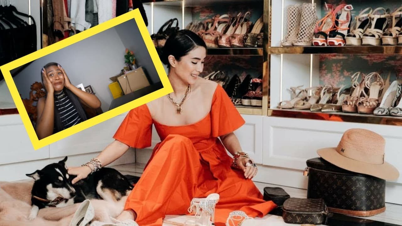 A REAL CRAZY RICH ASIAN HEART EVANGELISTA CLOSET TOUR | Reaction