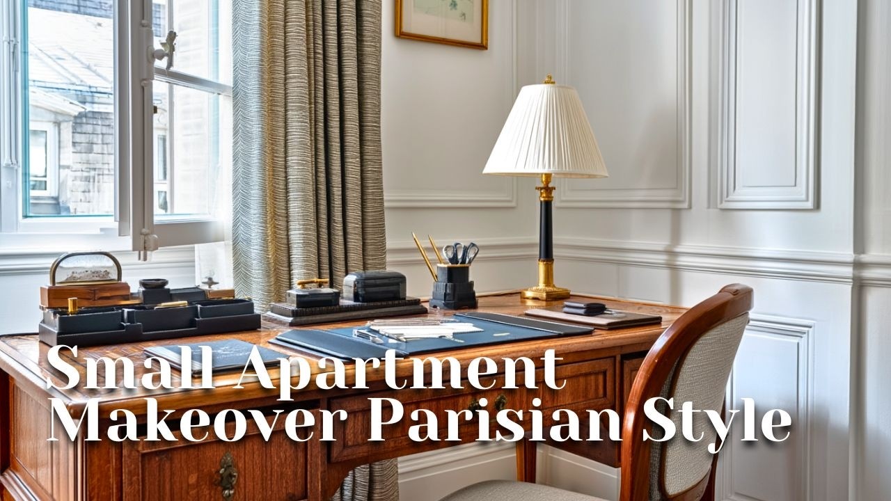 Small Apartment Makeover Parisian Style | Elegant & Timeless French Decor Ideas