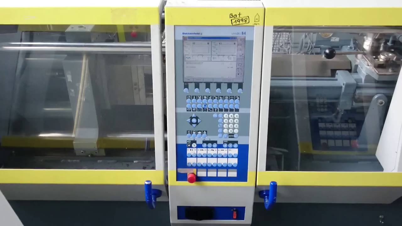 Gebrauchte Spritzgießmaschine Battenfeld BA 600-200 CDC Unilog B4 - Probelauf