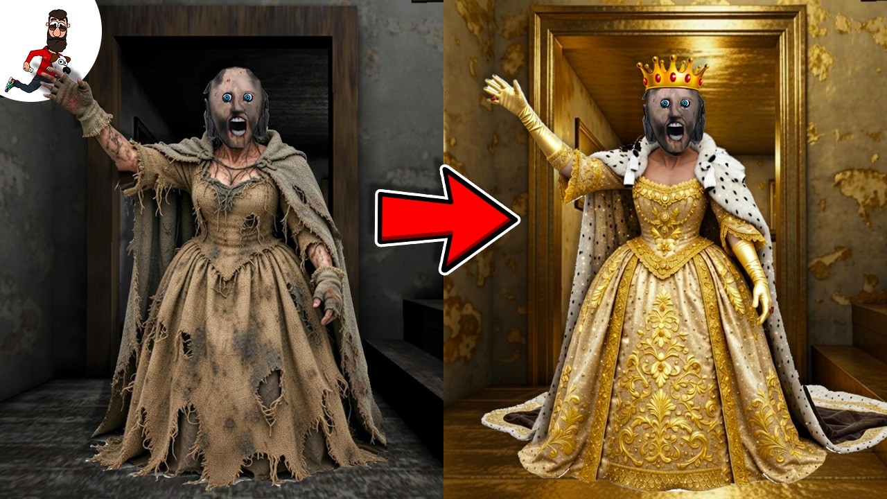 Poor Granny vs Rich Granny ► funny horror granny game