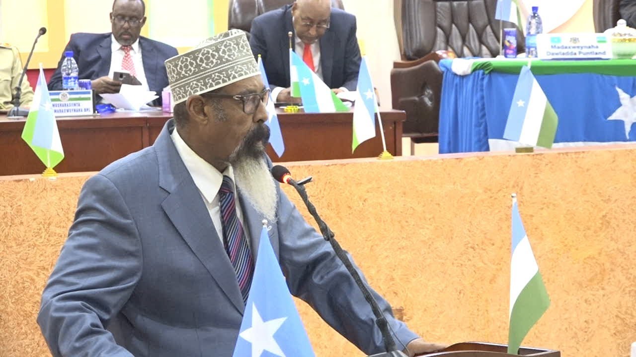 Khudabdda Murashax madaxweyne Puntland Gen Moorgan