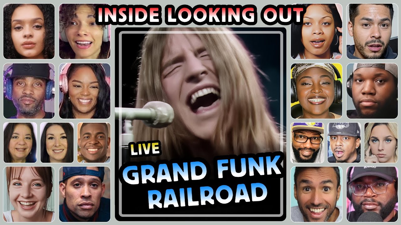 Grand Funk Railroad - Inside Looking Out 1969 - Reaction Compilation