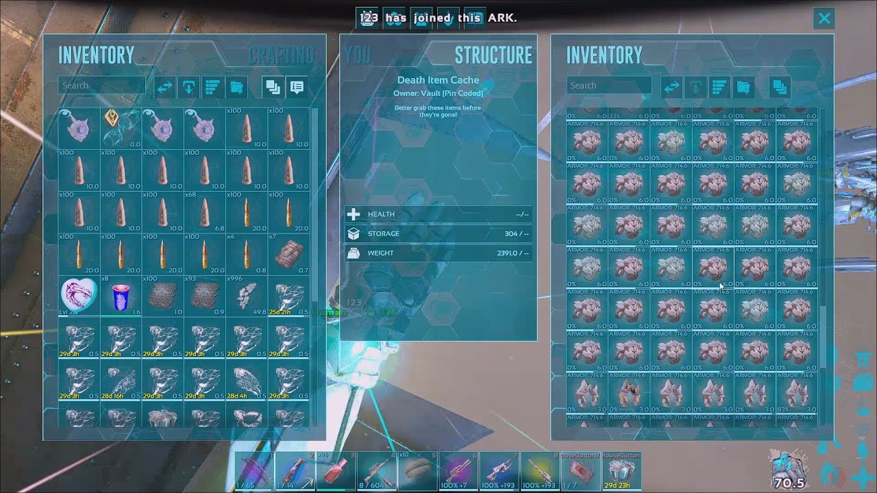 ARK OFFICIAL SMALL TRIBES PVP | Didn't Ask | VAULT OF 2K TEK SUITS