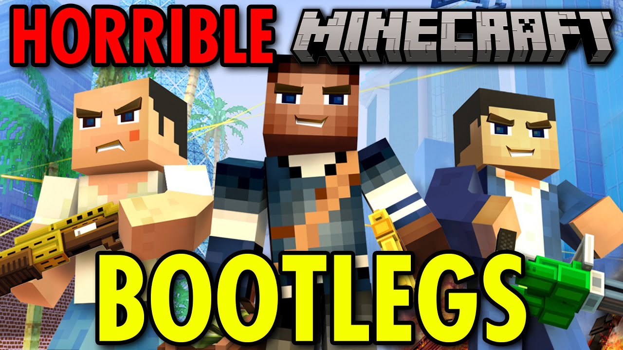 Плохие пиратские копии Minecraft, в существование которых вы не поверите