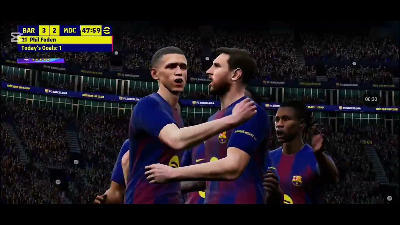 my first el clasico match it was fire 🔥 with 4-2 lead