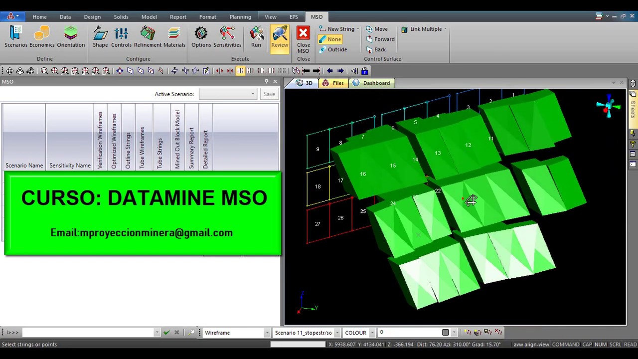 CURSO: DATAMINE MSO