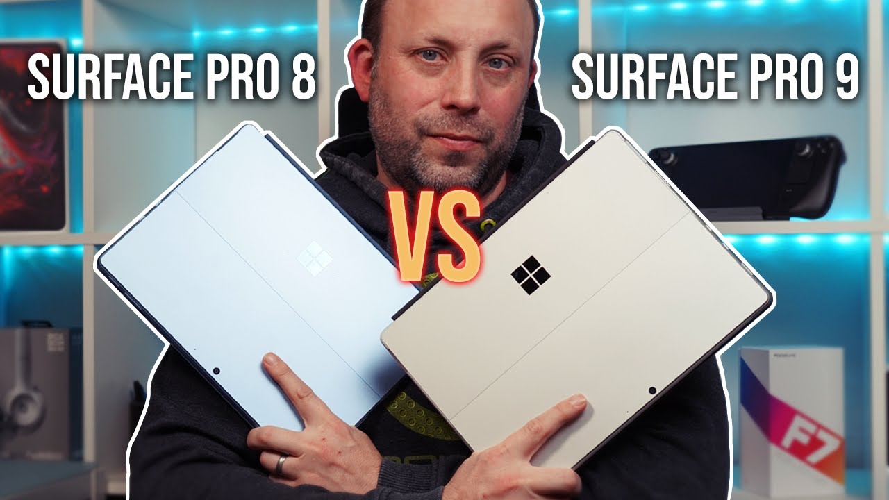 Surface Pro 9 против Surface Pro 8 — подробное сравнение