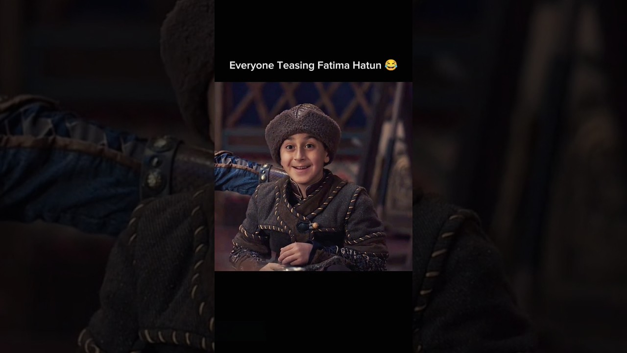 Gazi Alp teasing Fatima Hatun😂🤣Gavi alp and Fatima💞