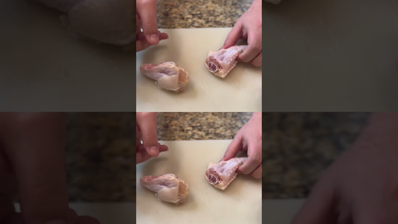 Самый дешёвый способ приготовить куриные крылышки! Как их правильно разделать