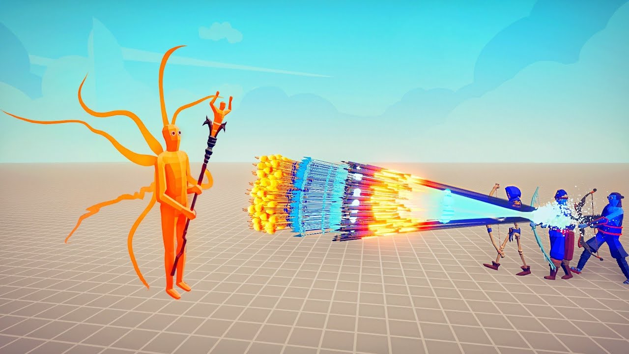 *NEW* SUMMONER vs EVERY GOD - Totally Accurate Battle Simulator TABS