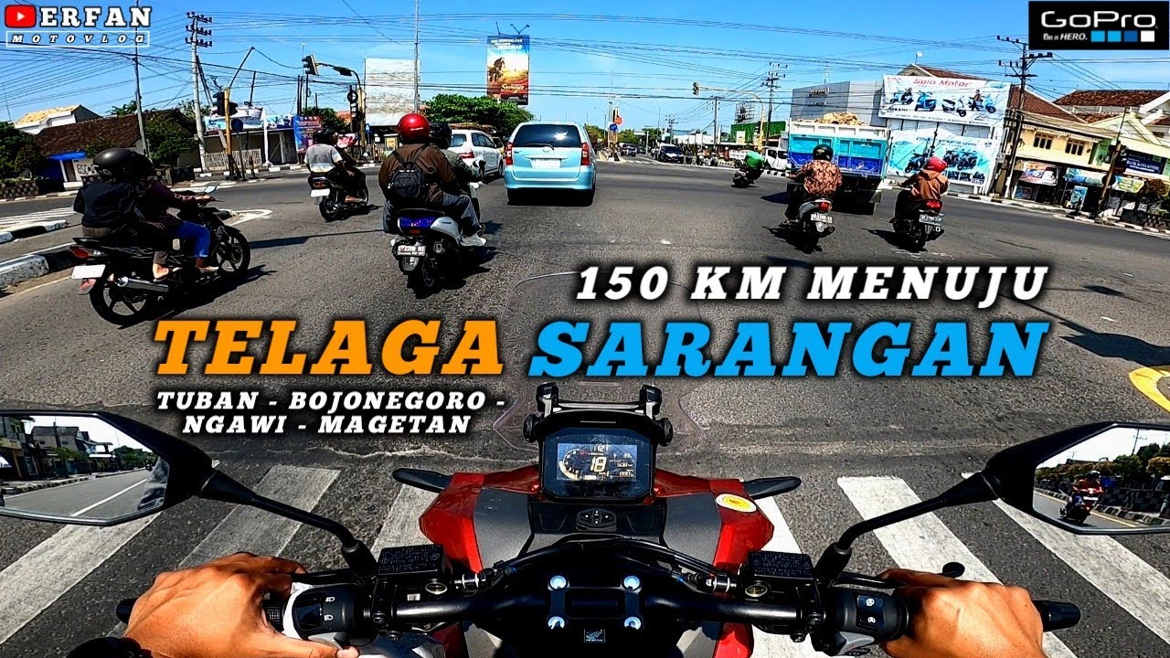 TOURING TUBAN - SARANGAN NAIK ADV 160 BARENG ISTRI & AN4K || Nyaman Parah ADV 160 - (Part 1/2)
