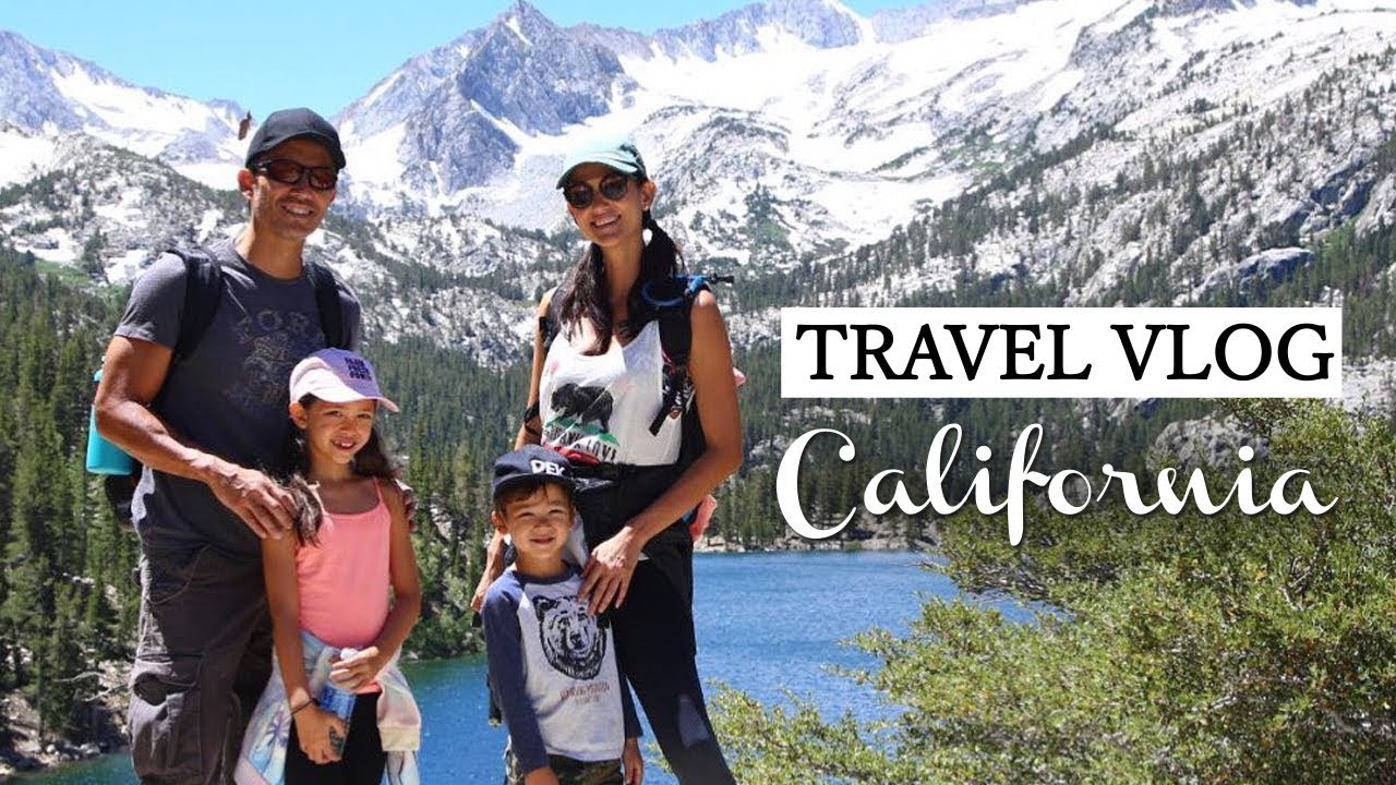 HIKING WITH KIDS IN CALIFORNIA! (We stayed in an RV trailer camp and hiked up Bishop Mountain)