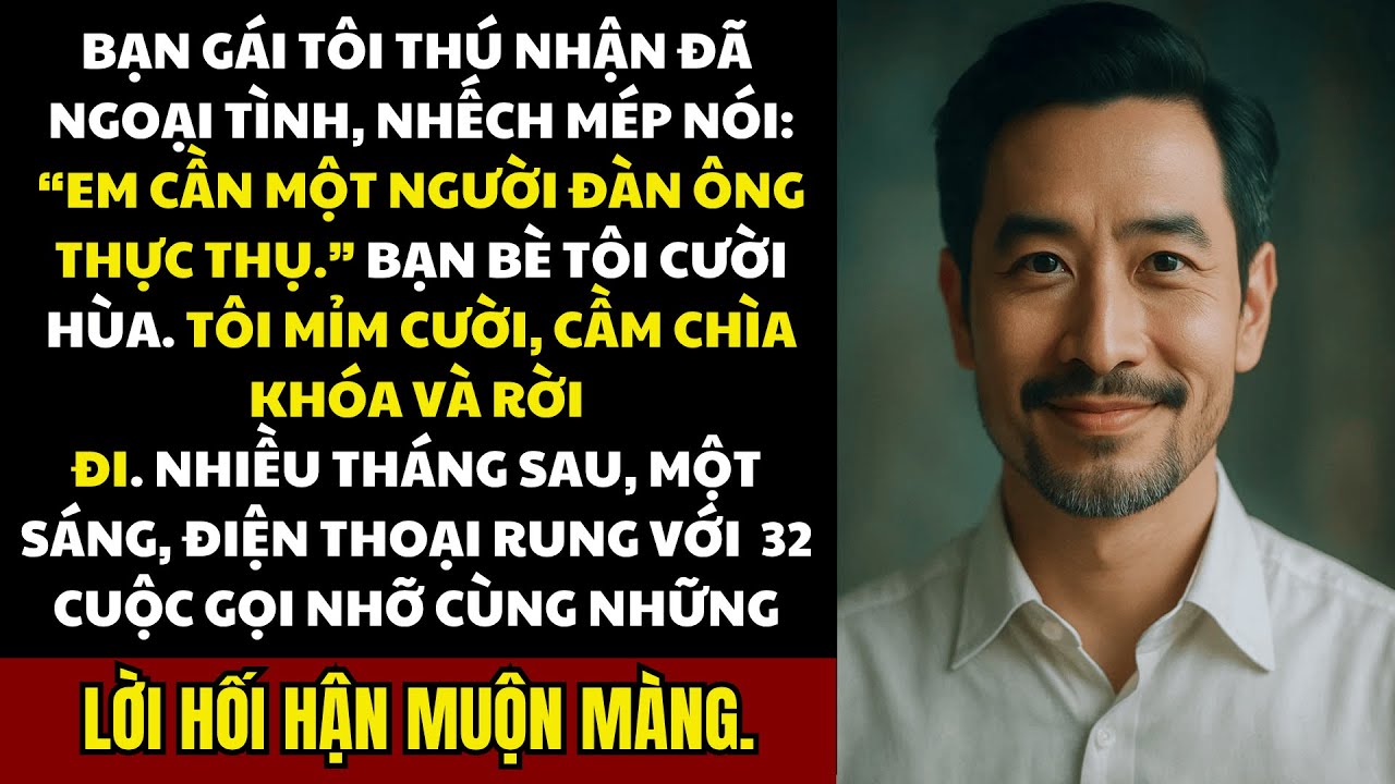 Bị bạn gái phản bội công khai trước mặt bạn bè, Nhưng rồi tôi rời đi và thành công trong im lặng