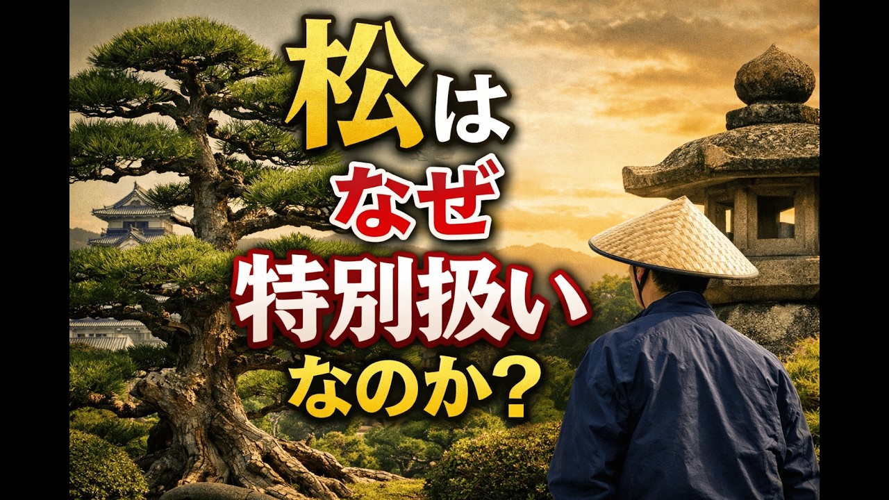 松はなぜ特別扱いなのか？