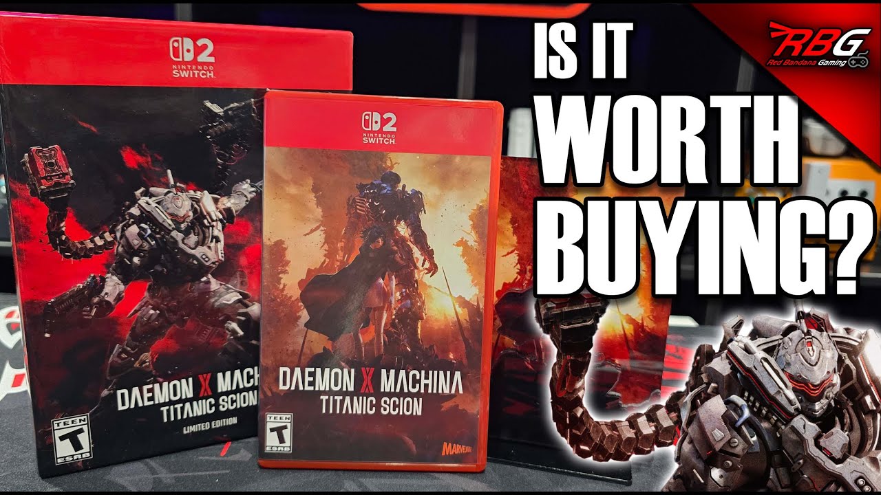 Daemon X Machina Titanic Scion Limited Edition Unboxing – Is It Worth It?