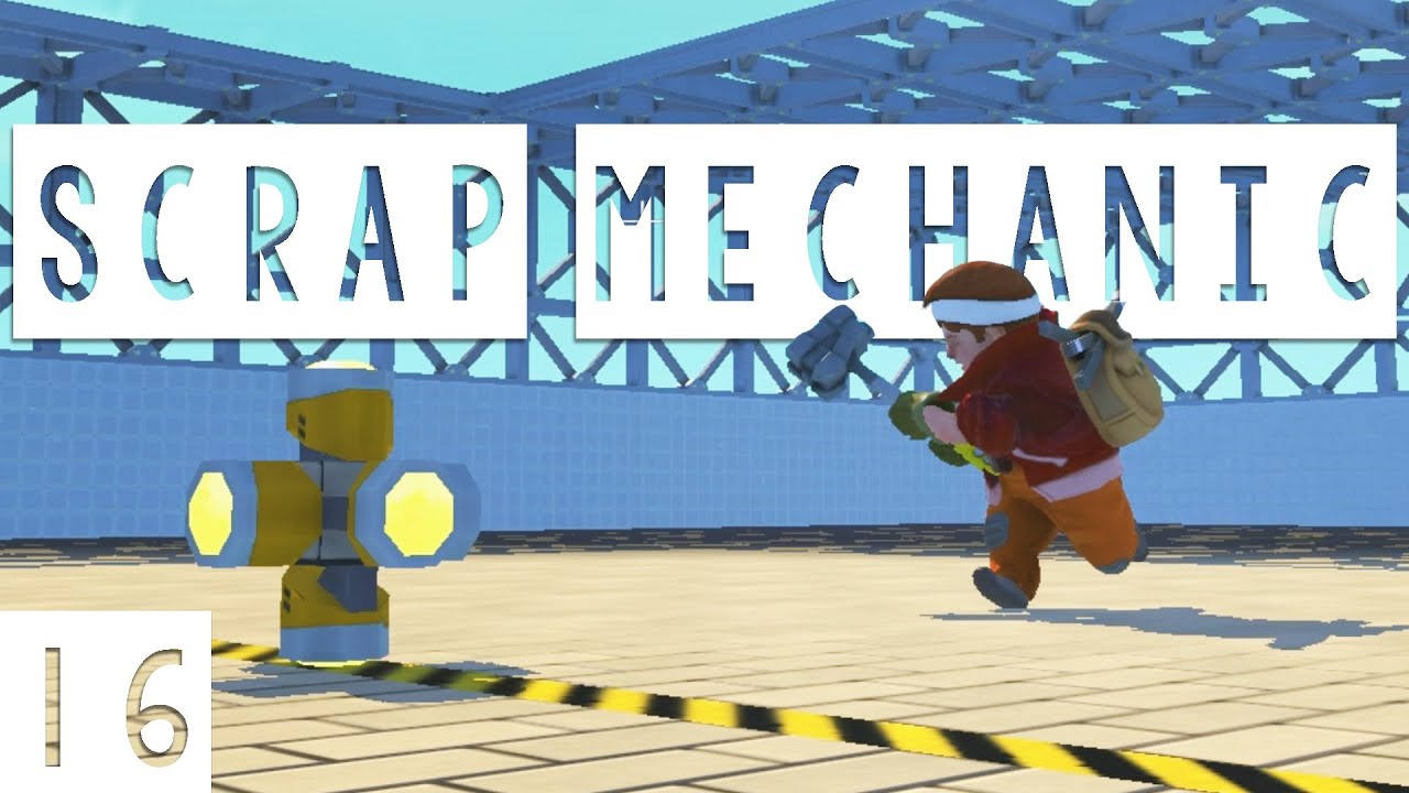 Scrap Mechanic Gameplay - #16 - Scrapball Multiplayer! - Let's Play