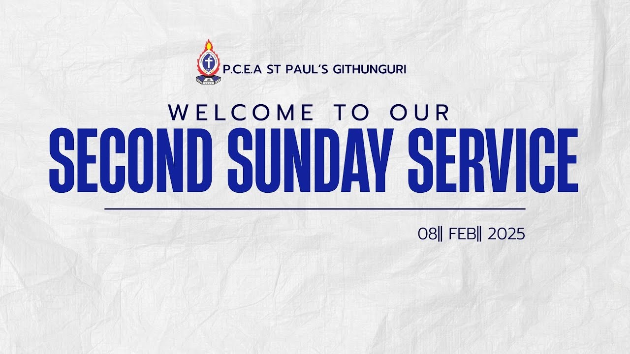 SECOND SERVICE (IBAADA YA JUMAPILI) 8|| FEB || 2025
