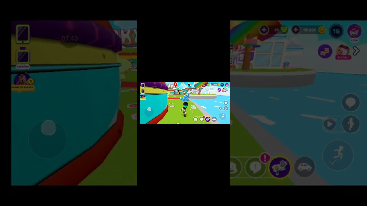 Jogando nova atualização do pk xd 