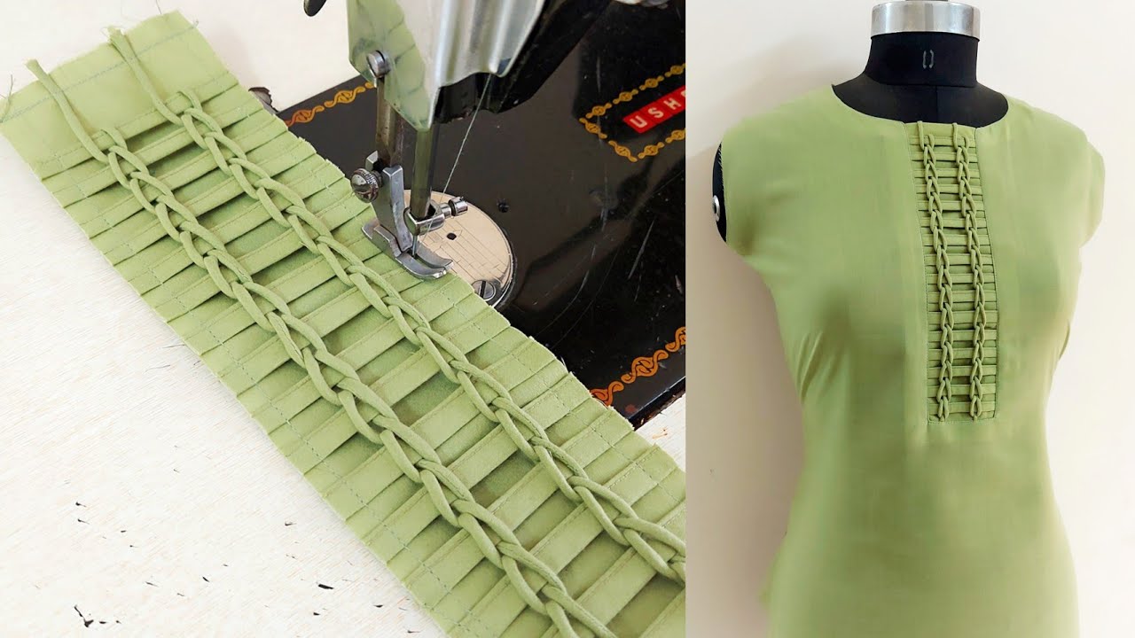 Dori और Fabric Patti के साथ बनाएं बेहद खूबसूरत Neck डिज़ाइन | Neck Design with Dori | Reet Designs