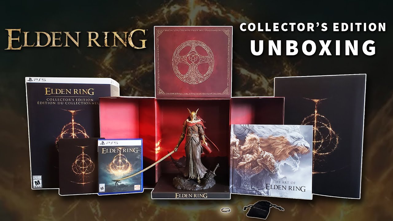 Unboxing ELDEN RING - Collector's Edition (PS5) - It is GLORIOUS!!!