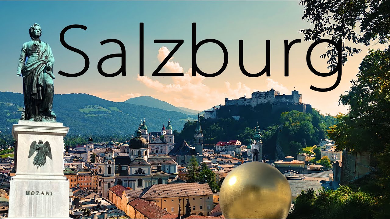 Salzburg . Diese Route solltest Du vorher kennen. Salzburg erleben in 4 Stunden (Österreich)