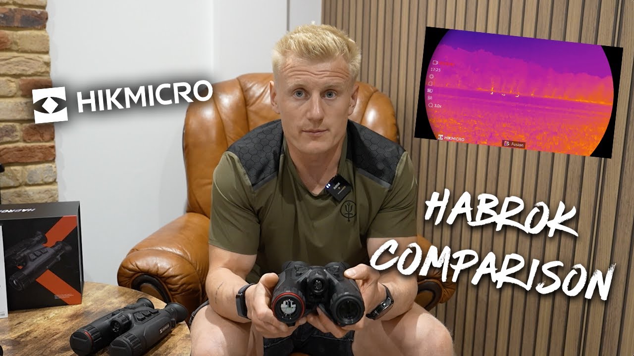 Сравнение дальностей многоспектральных тепловизионных биноклей HIKMICRO Habrok