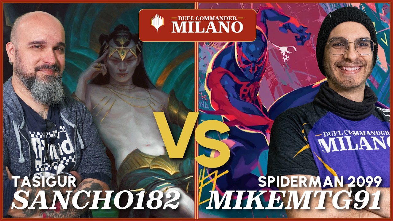 CHE INCREDIBILE TOP DECK! - Ep. 45 turno 2 - Spiderman 2099 VS Tasigur - DCA