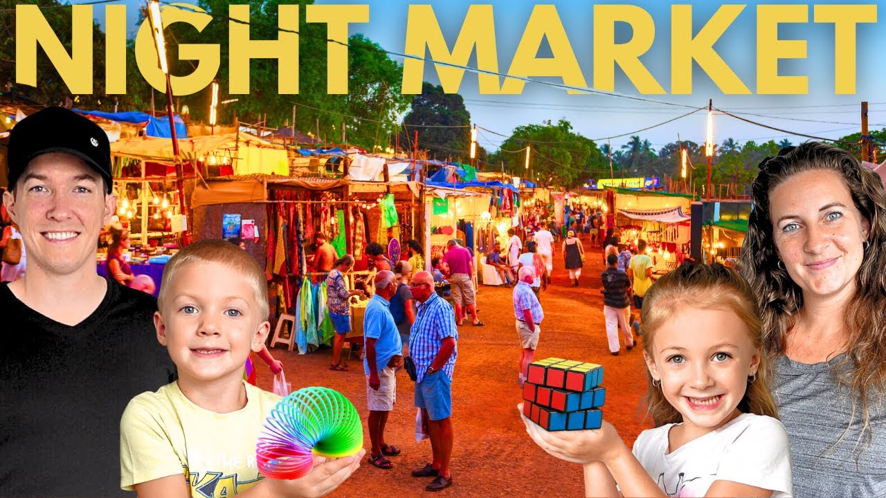 Bargaining At Our First Night Market In Goa India