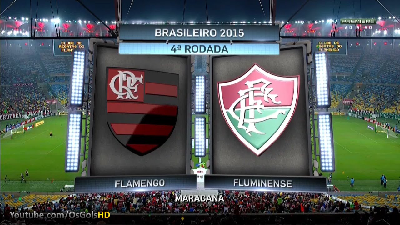 Gols, Flamengo 2 x 3 Fluminense - Brasileir&atilde;o 31/05/2015