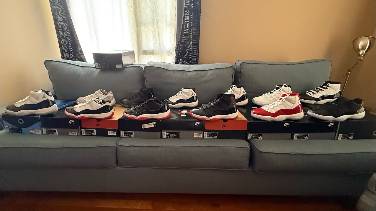 My Entire Jordan 11 Collection