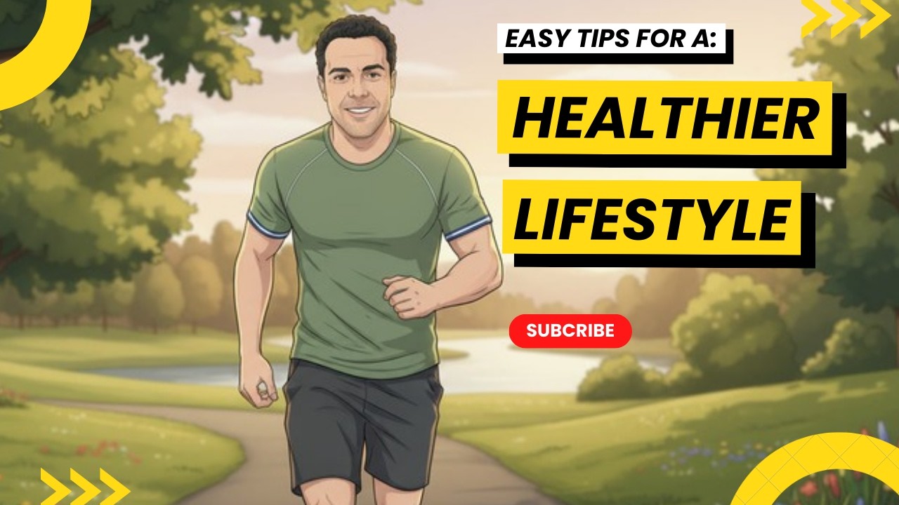EASY TIPS FOR A HEALTHIER LIFESTYLE - #easyenglish #speakconfidentenglish #englishlistening