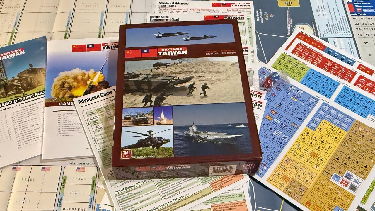 Следующая война: Тайвань, 2-е издание (GMT) - Распаковка и предвкушение того, что нас ждет.