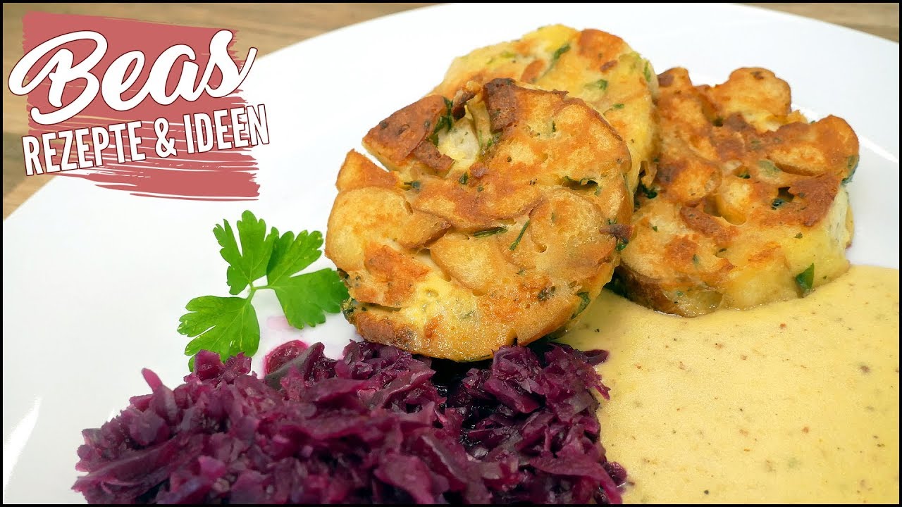 Serviettenknödel mal anders | Weißwurst- Brezel Knödel Rezept Bretzenknödel
