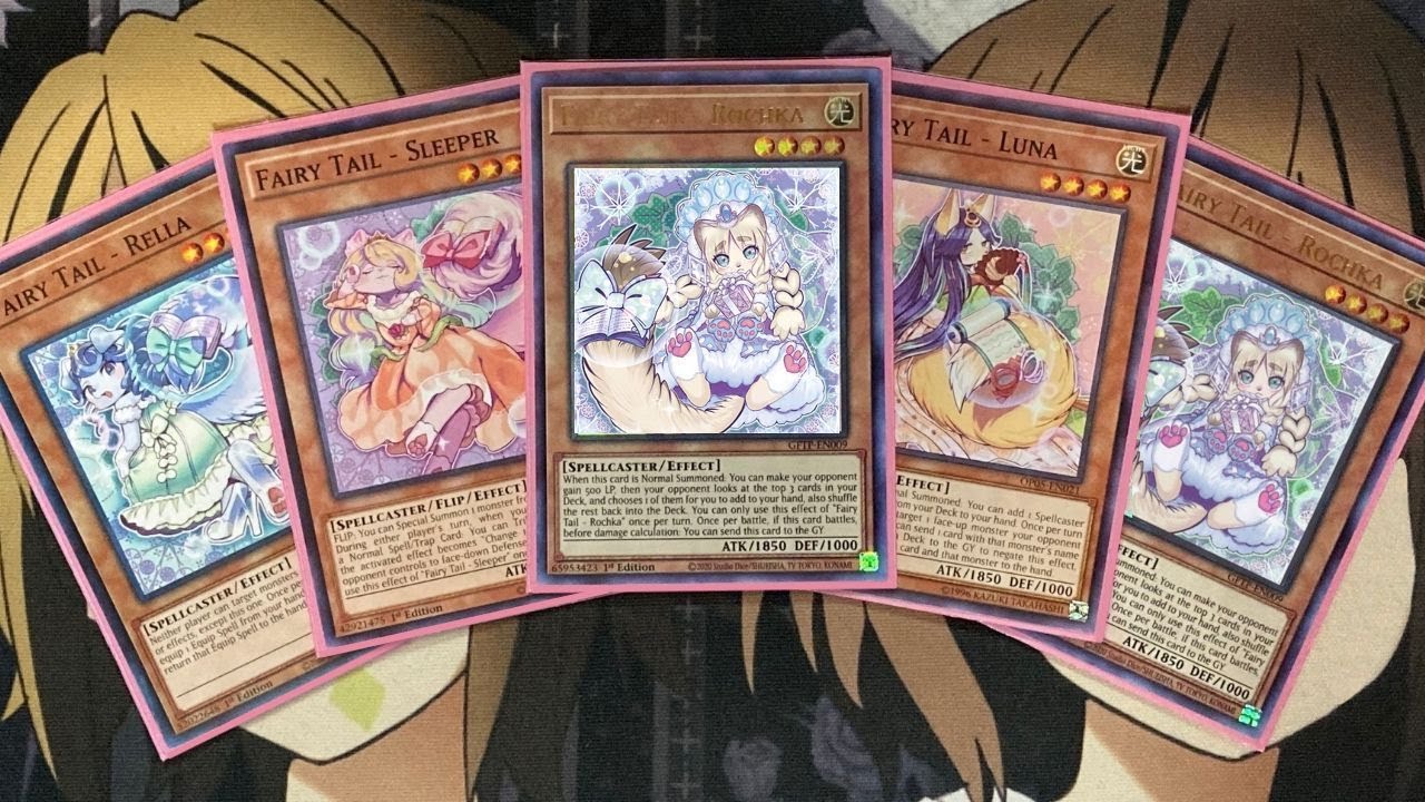 Мой профиль колоды Fairy Tail Yugioh для поста «Призраки из прошлого»