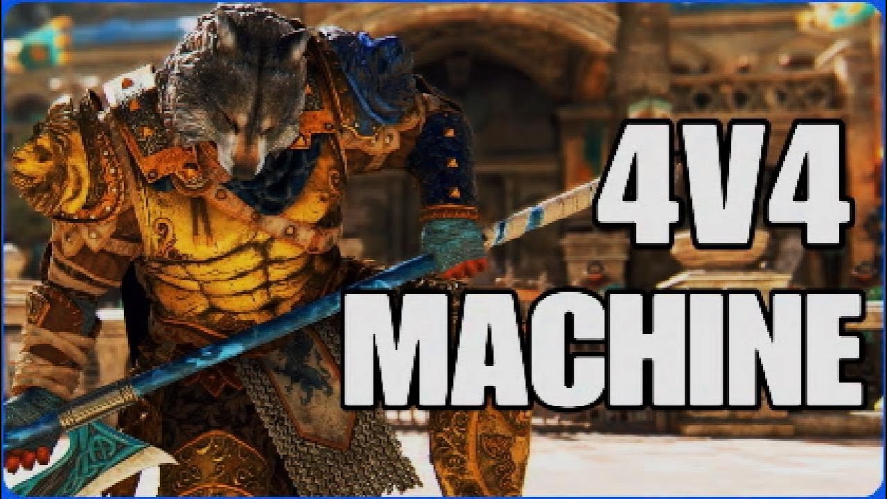 [For Honor] - Gryphon is so fun in 4s! - Gryphon dominion gameplay
