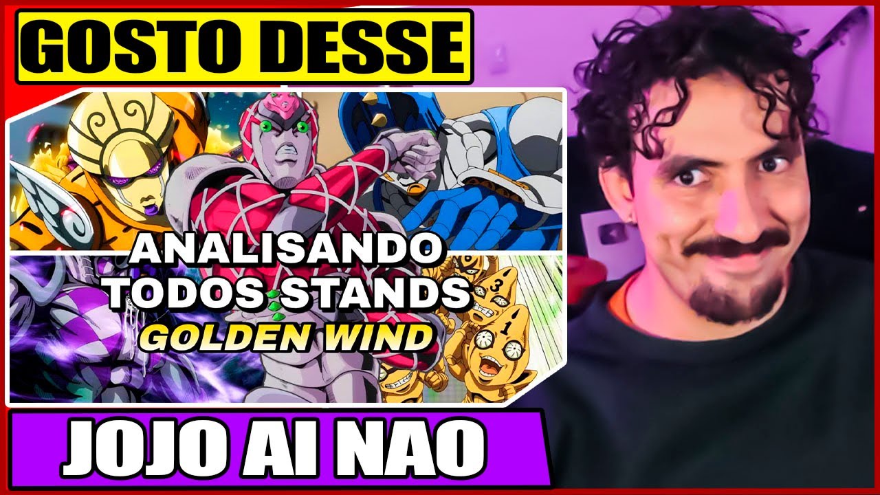 ANALISANDO STANDS DE GOLDEN WIND | Leozin React