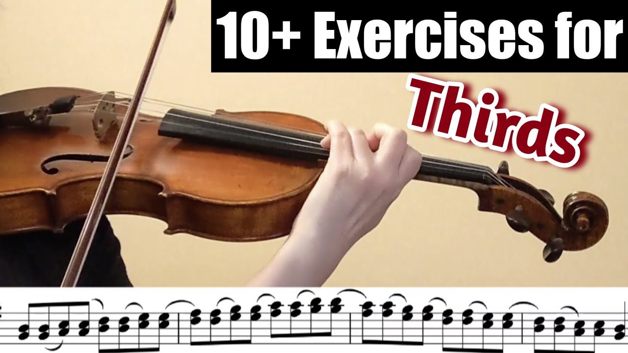 10+ Ways to Practice 3rds🎻 | Practice Demo | Progressive Exercises