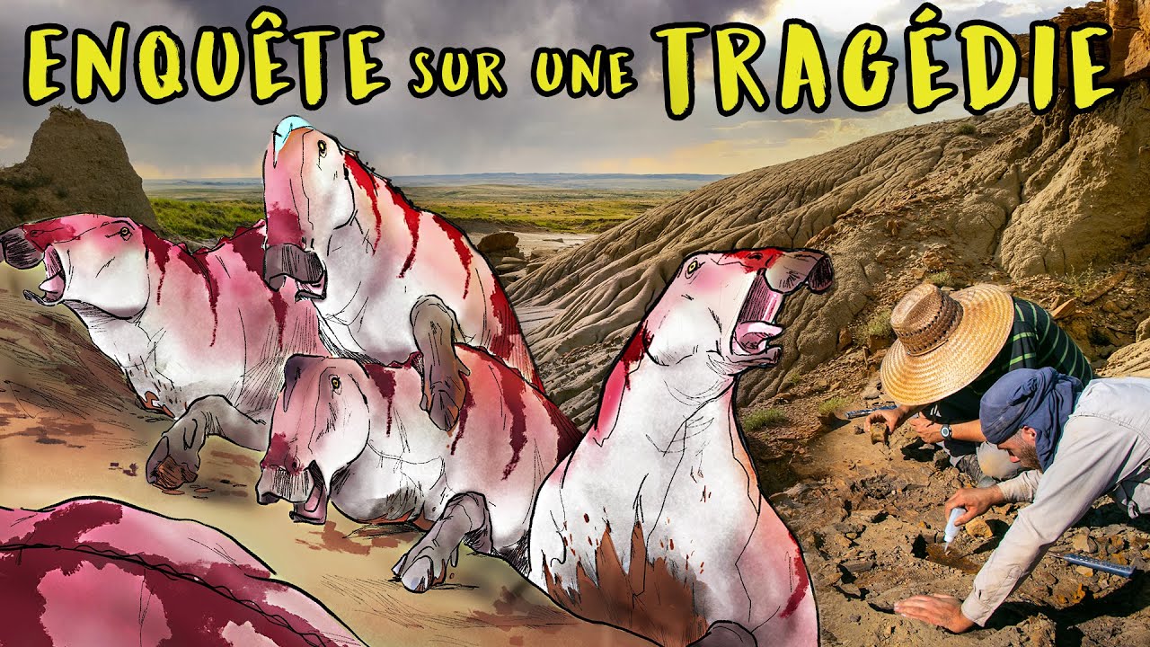 Ces Edmontosaures ont vécu un drame ! (et on mène l'enquête au Wyoming)