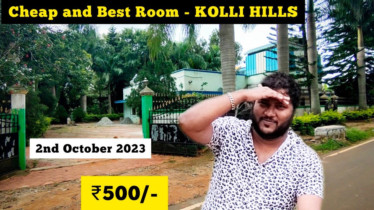 என்னடா சுத்தி காடா இருக்கு | Sri bhavan guest house Kolli Hills | Room Tour
