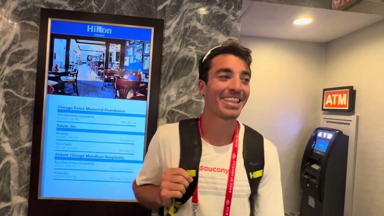 Brian Shrader talks after running 2:10:25 at 2024 Chicago Marathon