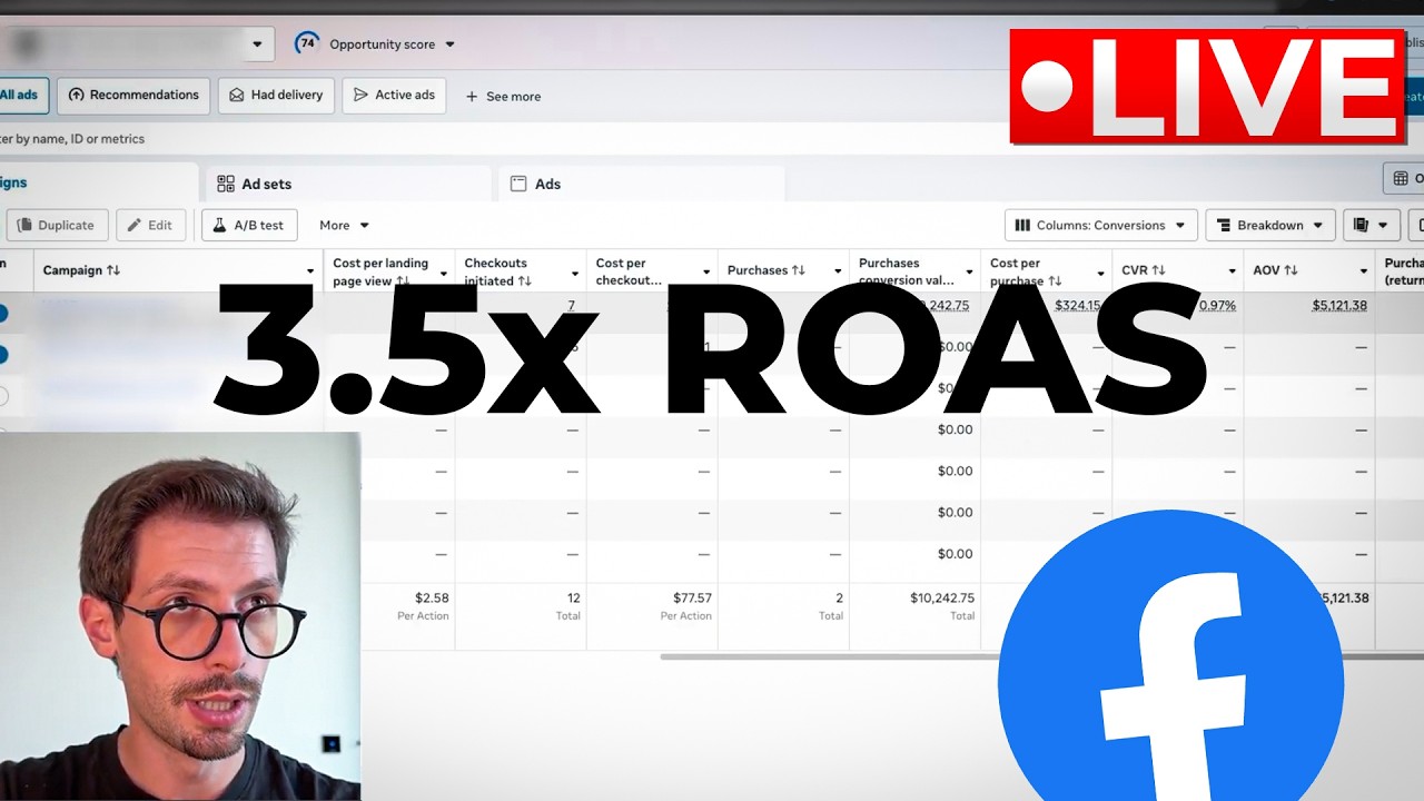My Daily Facebook Ad Account Optimization Workflow (LIVE)