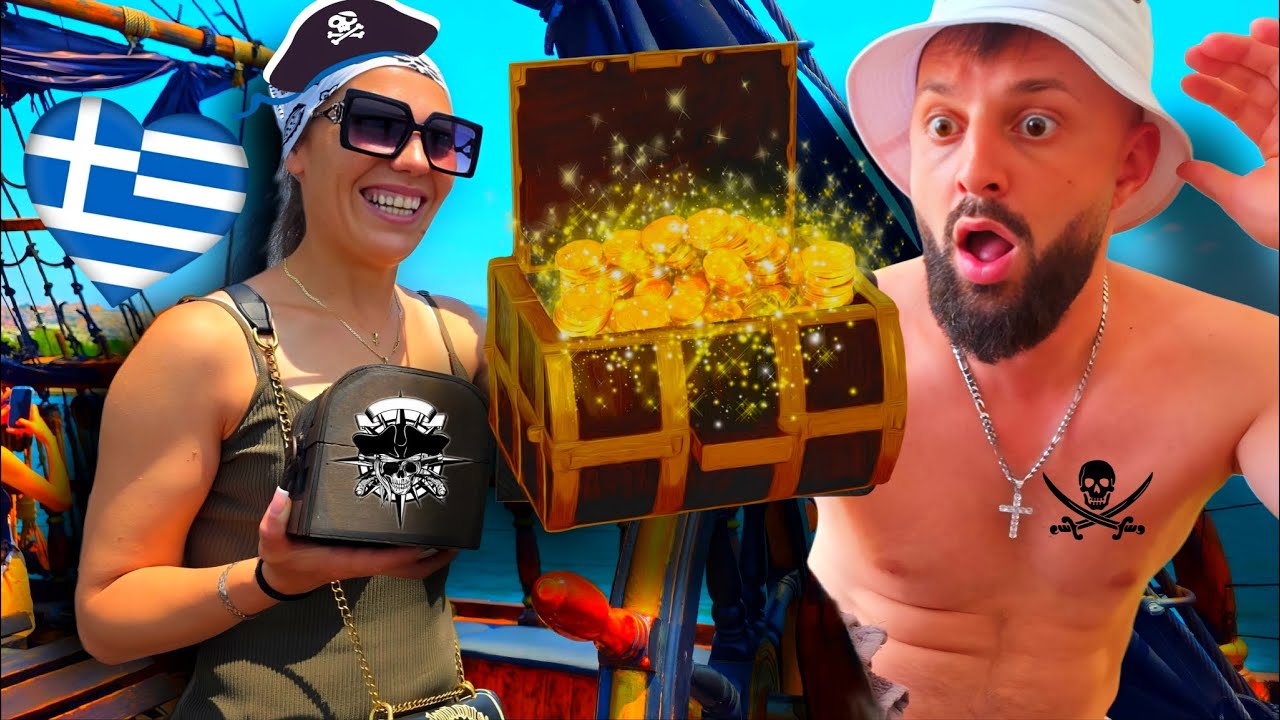 Marioara in GRECIA si Comoara Piratilor