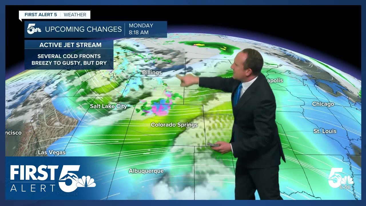 Breezy weather lingers on Thursday as skies begin to dry out across Colorado