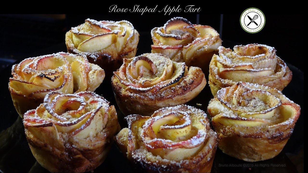 Rose-Shaped Apple Tart – Bruno Albouze