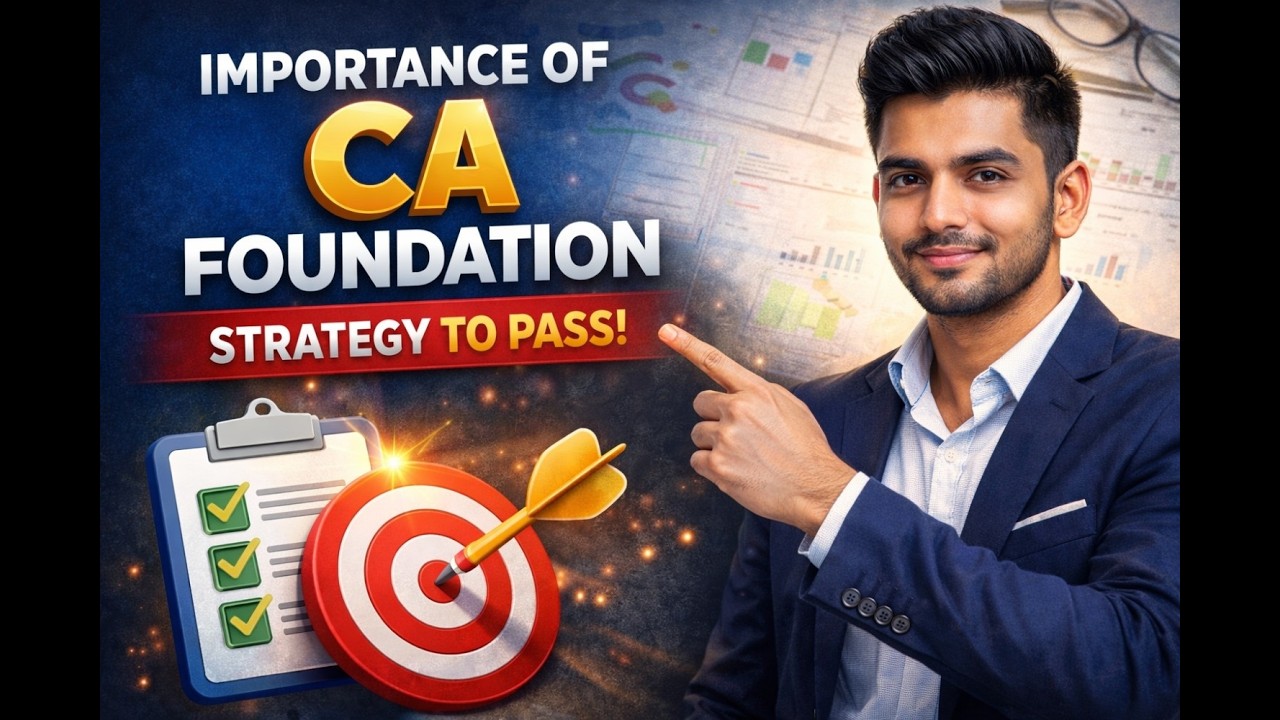 Importance of CA Foundation & Strategy