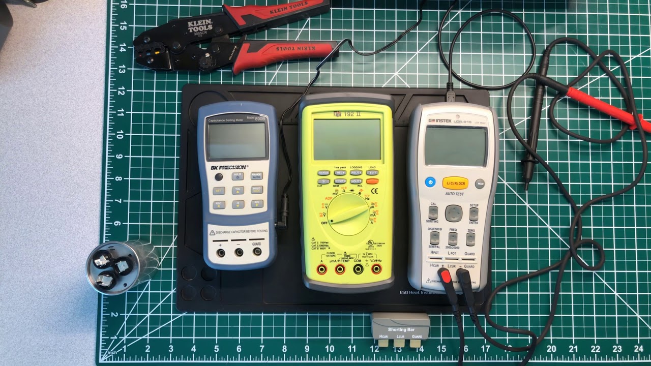 TPI 192 ll  Multimeter vs  BK PRECISION, GW INSTEK LCR Meters ( Capacitance Testing )
