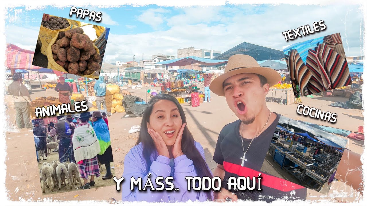 📍Así es una FERIA INDIGENA en ECUADOR  ►Mercado de Saquisilí Cotopaxi