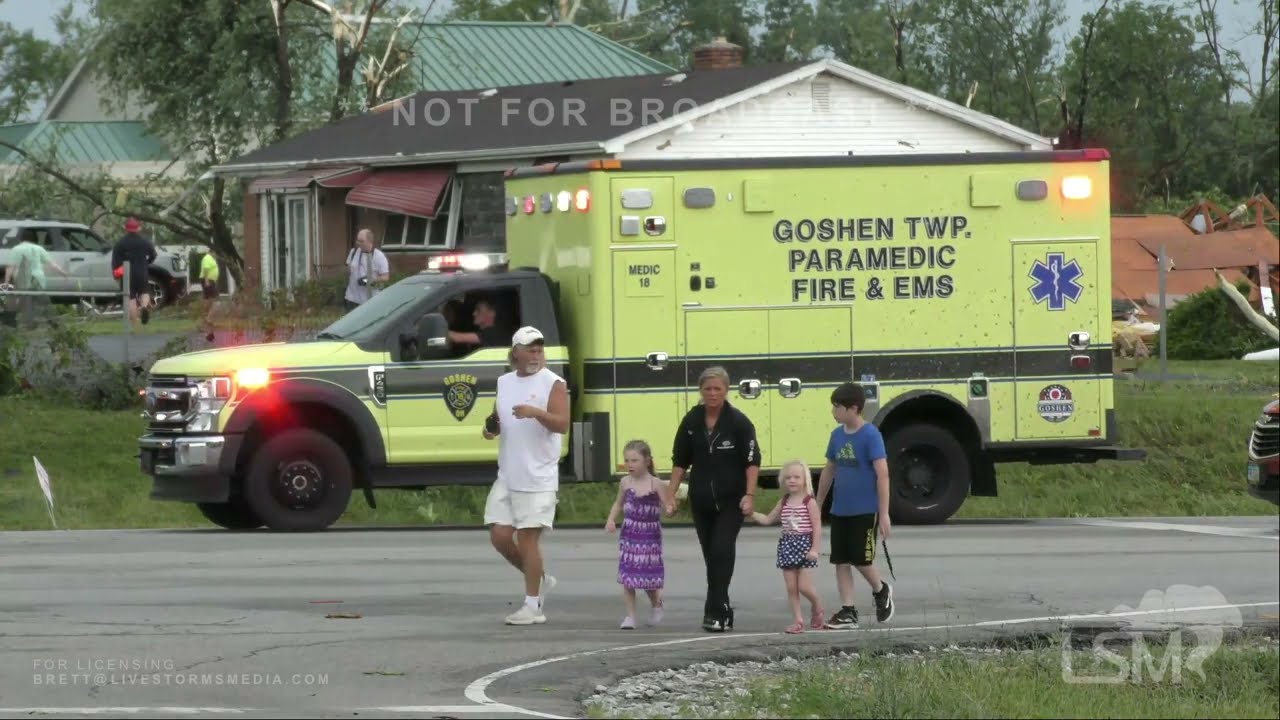 07-06-2022 Goshen, Ohio - Tornado Damage 2
