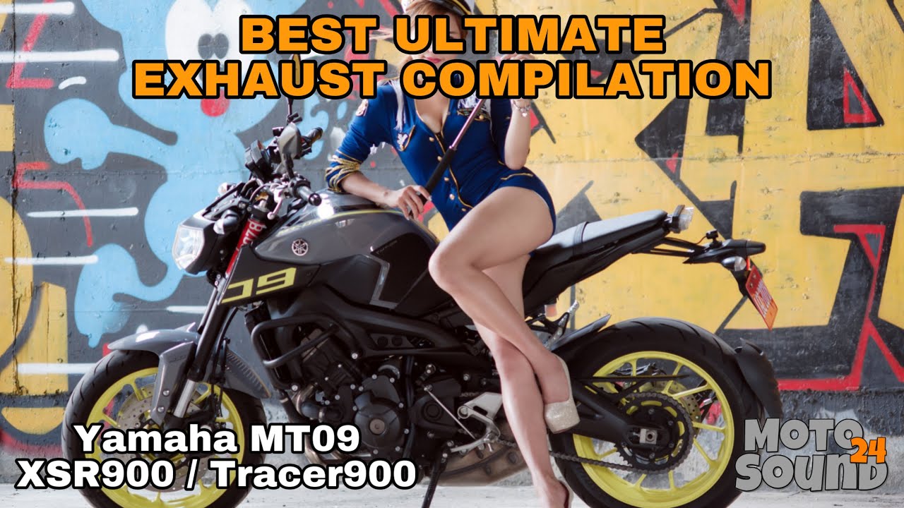 Yamaha MT09 Best Ultimate Exhaust Sound Compilation XSR900 Tracer900